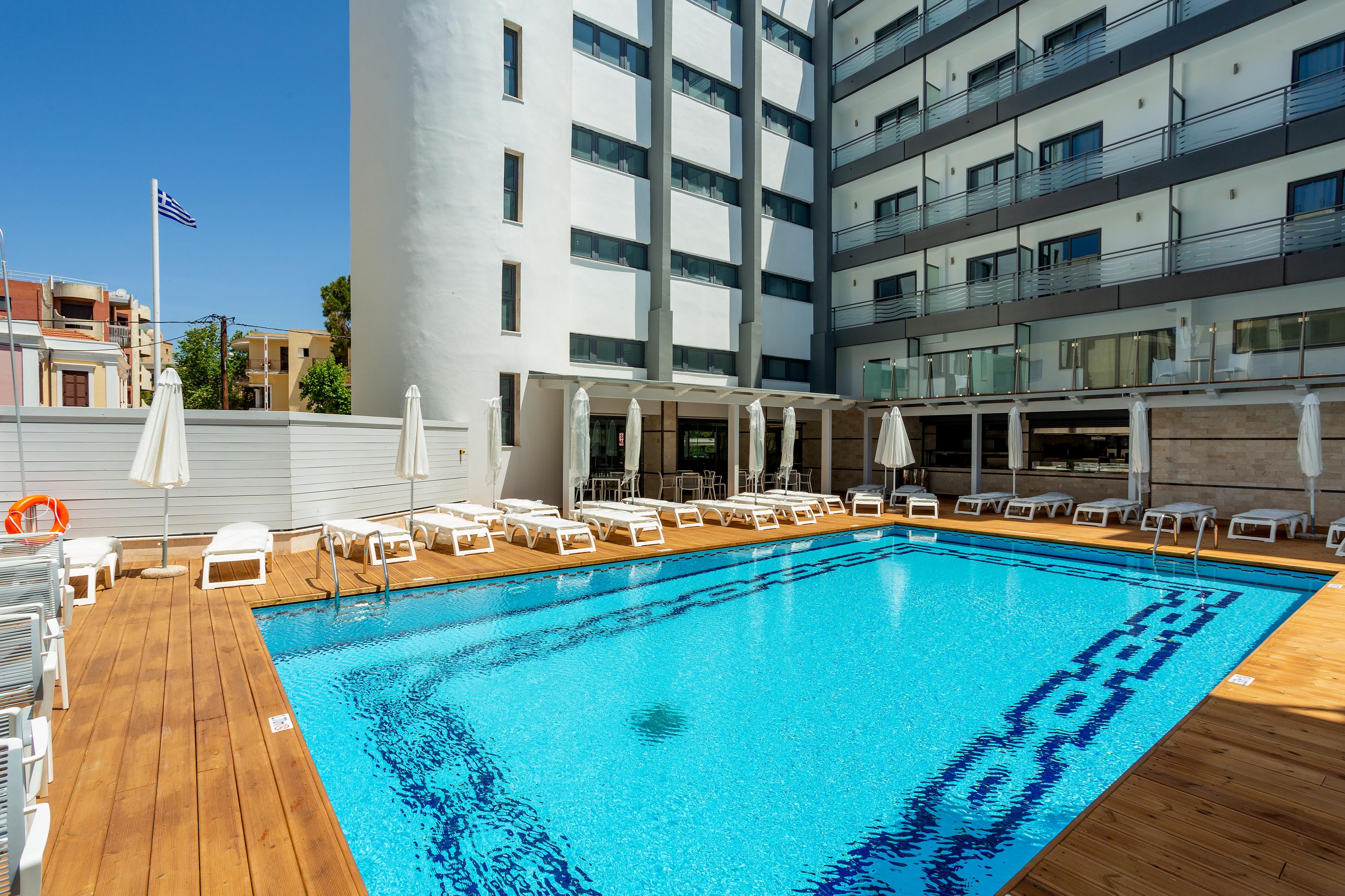 Rhodos Horizon City-Adults Only Rhodes City Exterior photo
