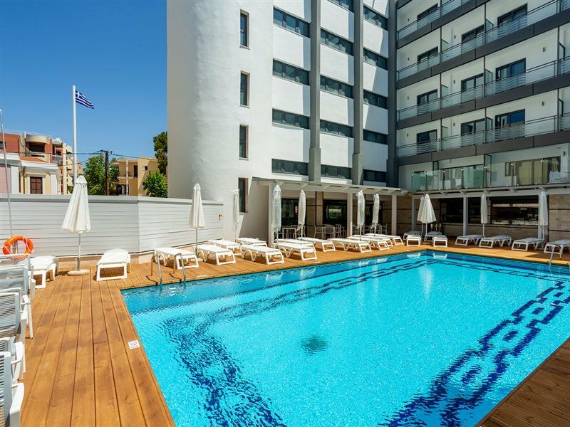 Rhodos Horizon City-Adults Only Rhodes City Exterior photo